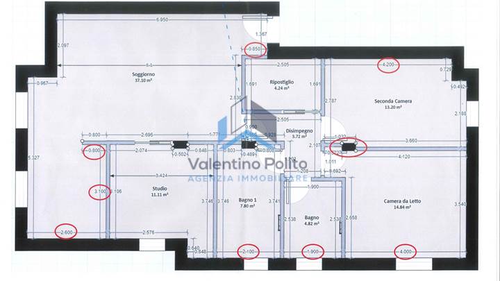 VINOVO -Via Valetti -5 locali -PalBallB2pt