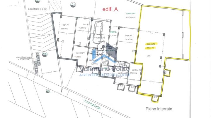 Vinovo - Via Valetti - Magazzino di ampia metratura